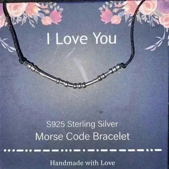 Morse Code bracelet - Picture 2 of 3